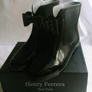 Henry Ferrera Rain/Snow Ankle Boots 10